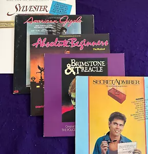 5x Lot NEW WAVE SOUNDTRACK Secret Admirer / American Gigolo / Absolute Beginners - Picture 1 of 13