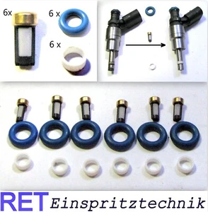 Reparatursatz Dichtsatz Einspritzdüsen FSI TFSI BMW VW Ford Opel z B 0261500020 - Bild 1 von 5