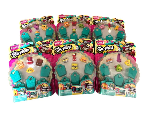 Shopkins Season 3....5-Pack of Shopkins - Case of 6 Lot (T35) Cover
