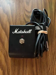 Marshall Amplifier Amp Single Button Footswitch Foot Switch Pedal Long Cord - Picture 1 of 1