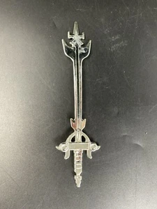 Vintage Voltron BLAZING SWORD Chrome Plastic Weapon 6.75” - Picture 1 of 9