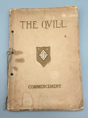 East High School Des Moines Iowa Antique 1914 Commencement Yearbook! - Image 1 of 4