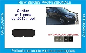 pellicole oscuranti vetri  citroen c4 5 p dal 2010 in poi kit lunotto - Bild 1 von 1