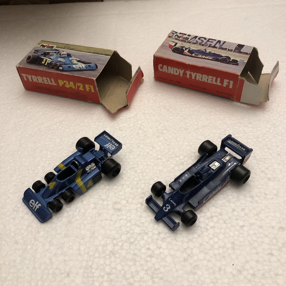 Polistil Serie RJ Lotto di 2 Auto Corsa Vari Team Corse In Ottime Condizioni - Immagine 1 di 4