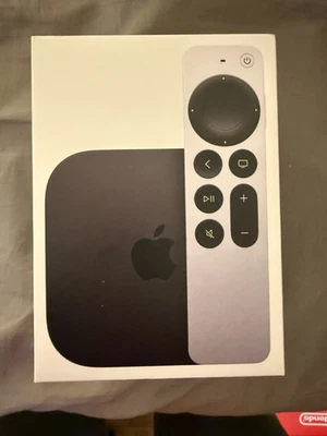 Apple TV 4K 3rd Gen. 128GB Media Streamer - A2843 - Wi-Fi + Ethernet - VERY GOOD - Image 1 of 3