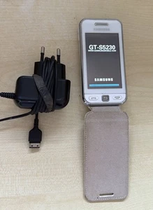 Handy Samsung GT-S5230 Geprüft Volle Funktion Händler Garantie Weiss Komplett - Bild 1 von 2