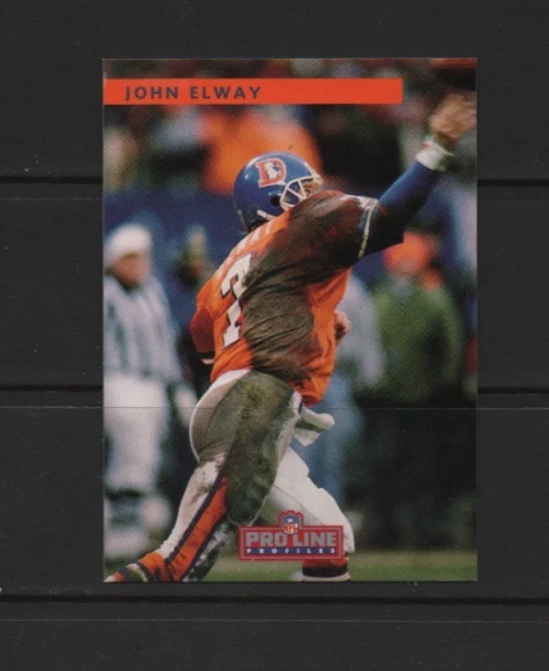 1992 Pro Line Profiles #226 John Elway Denver Broncos - Image 1 of 1
