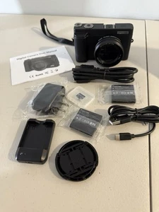 DC101 4K 48MP Resolution, 16x Zoom Auto Focus Flash Lamp Ultra HD Digital Camera - Picture 1 of 6