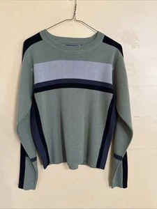 Obermeyer MIA Ski Snowboard Vintage Styled Green Pullover Gr. M Wollmischung L/S - Bild 1 von 9