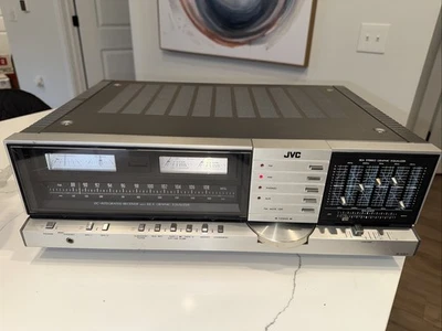JVC JR-S301 Stereo Audio Integrated Receiver Graphic Equalizer Radio Untested. - Image 1 of 4