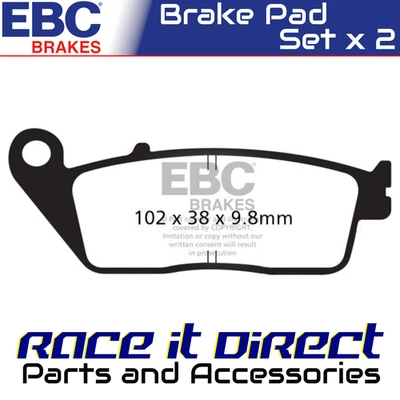 Pastillas de freno delanteras TRIUMPH TIGER 955 2003-2006 EBC Foto 1 de 4
