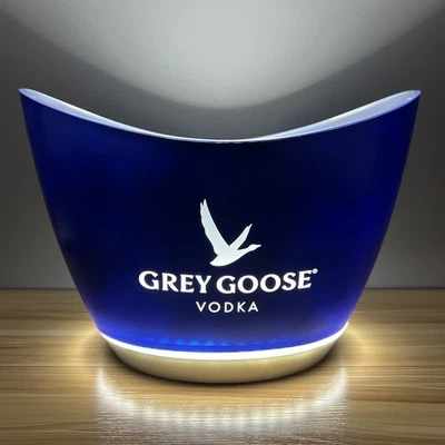 Grey Goose Vodka LED XL Blue Ice Bucket - Image 1 of 4