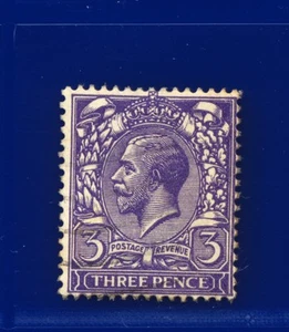 1922 SG376 3d Very Deep Violet N22(10) Fine Used Cat £75 ecub - Bild 1 von 3