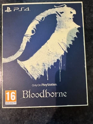 Bloodborne PS4 Game with Very Rare Only On Playstation Exclusive Slip Cover - Image 1 of 4