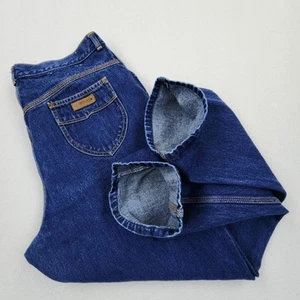 PS Gitano Vintage 1980s Basic Denim Missy Jeans Medium Blue Size Womens Sz 20 - Picture 1 of 14
