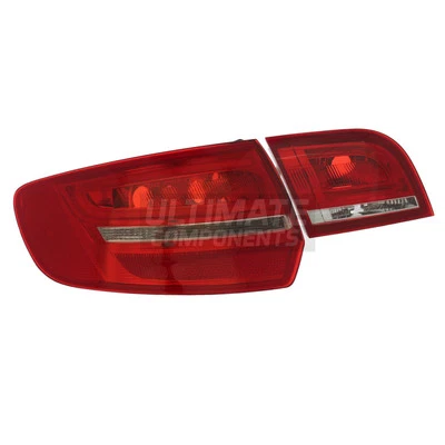 Audi A3 8P 5 Door 2008-2012 LED Inner & Outer Rear Lights Lamps Passenger Side — 第 1/4 张图片