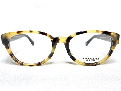 NUEVO Coach HC6069 5311 Mujer Tokyo Tortuga Ovalado Moderno Anteojos Monturas 49/17 Foto 1 de 4