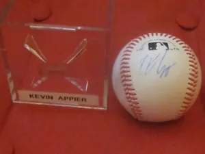 4 HANDSIGNIERTE BASEBALLS-APPIER-HENSON-BOONE-DUNN - Bild 1 von 23
