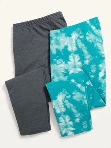 Nuevo con etiquetas Paquete de 2 leggings cortos de tiro alto para mujer Old Navy grandes - Imagen 1 de 6