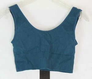 South Beach Damen Top Fitness Sport BH Bauchfrei kurz türkis Gr. XS/S - Bild 1 von 2