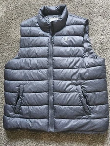 Columbia XL Uomo Grigio Cipria Leggera Zip Up. Atletico autentico. - Foto 1 di 8