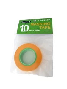 IckySticky Hobby painting washi masking tapes. 10mm. Two rolls, 36m total length - Picture 1 of 3