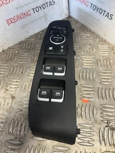 KIA SORENTO MK3 18-20 DRIVER OFFSIDE INTERRUTTORE CONTROLLO FINESTRINO ANTERIORE 93570-C5GC0WK - Foto 1 di 5