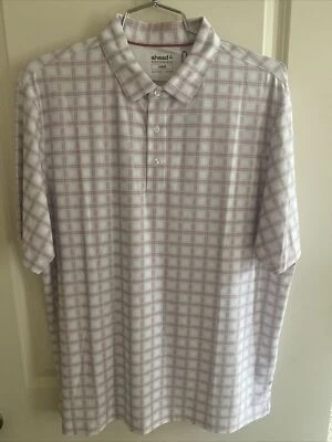 Polo estampado Ahead Golf para hombre talla L Foto 1 de 3
