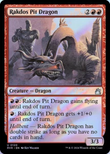 Rakdos Pit Dragon 0120 MTG RVR NM Foil - Picture 1 of 1