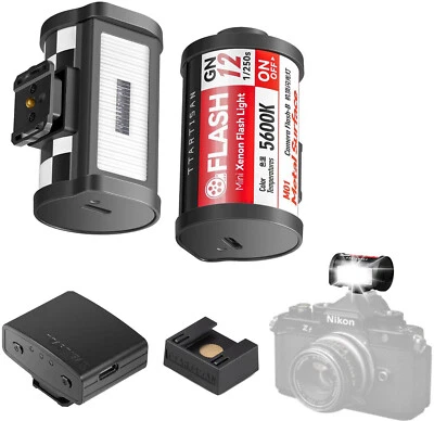 TTArtisan M01 Retro Mini Camera Flash Light Speedlite J01 Wireless Flash Trigger - Image 1 of 4