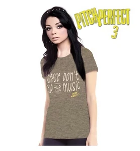 Camiseta Pitch Perfect 3 "Please Don’t Stop the Music" dobladillo redondo L - Imagen 1 de 4