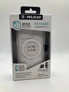Pelican Voyager MagSafe Series Case & Holster für iPhone 14 Pro (6,1") - Klar - Bild 1 von 5