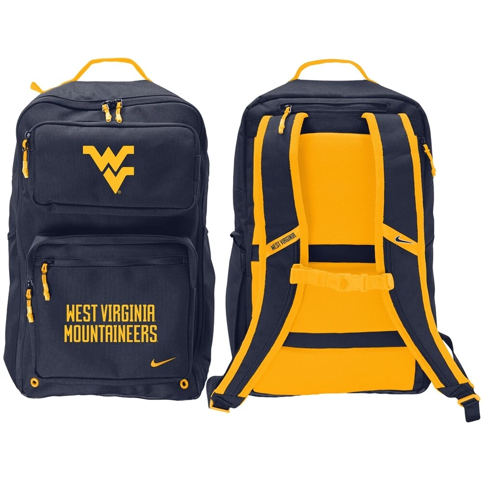 Mochila utilitaria de velocidad Nike West Virginia Mountaineers Foto 1 de 1