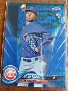 2018 Topps Chrome #101 Jen-Ho Tseng Refractor /75 MINT - Picture 1 of 3