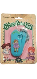 Cabbage Patch Kids New Old Stock Folding Brush ~ 1984 Hong Kong - Picture 1 of 3