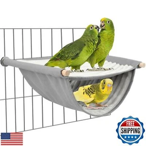 BWOGUE Winter Warm Bird Nest Bed Hanging Hammock Snuggle Hut Parrot House Ten - Picture 1 of 5