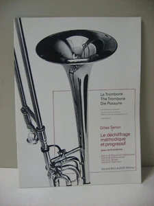 Gilles Senon Le dechiffrage methodique et progressif Vol A Trombone Sheet Music - Picture 1 of 3