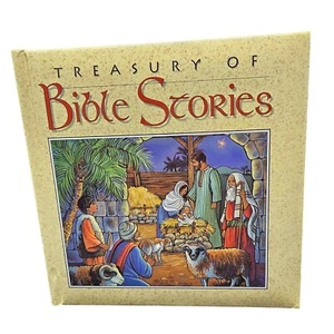 Vintage Treasury Of Bible Stories Hardcover Book 1997 Gold Edge ISBN 0785311130 - Picture 1 of 19