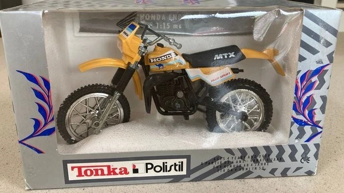TONKA/Polistil Honda MTX Rally Sport Enduro1:15 Diecast with Metal Parts Replica - Image 1 of 4