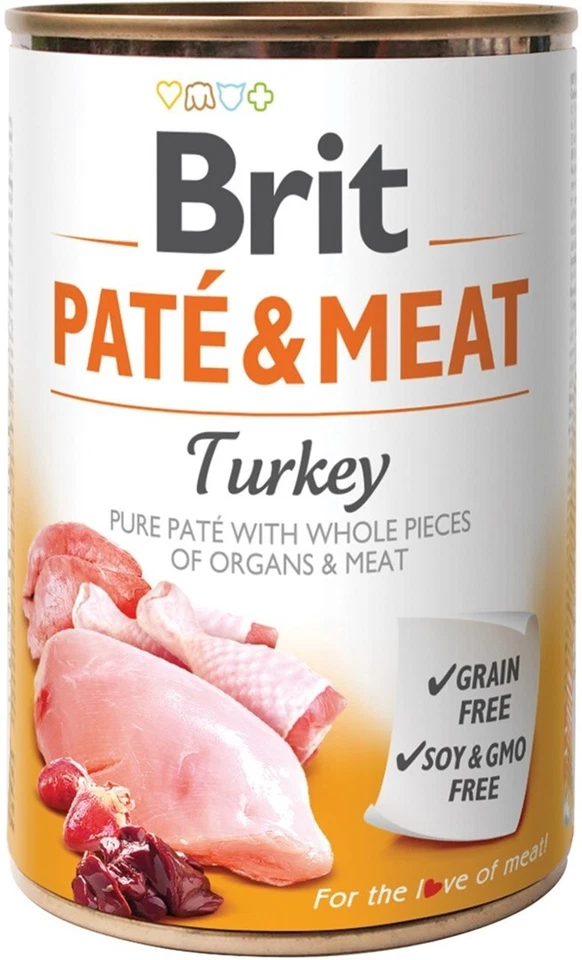 8595602557479 BRIT Paté & Meat mit Pute - 400g Brit - Bild 1 von 1