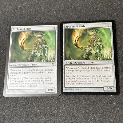 Arcbound Slith Magic The Gathering Mtg Artifact Card 2 - Image 1 of 4