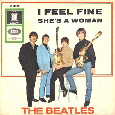 7" Beatles – I Feel Fine / She's A Woman / Germany 1964 - Bild 1 von 4