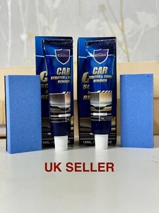2er Pack Auto Kratzerentferner Paste Kit für saubere Autolack Oberfläche schnelle Reparatur - Bild 1 von 6