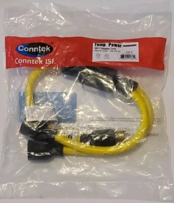 Conntek 30-Amp Generator Splitter Y Adapter Cord - NEMA L14-30P to (2) L14-30R - Image 1 of 4