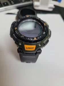 Casio Pathfinder 2271 PAG-40 Sport Tough Solar 44mm Solar, PAERTS OR REPAIR - Picture 1 of 11