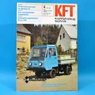 DDR KfT Kraftfahrzeugtechnik 4/1981 Multicar Karosa Peugeot Benelli Fantic 35