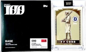 Topps Project 100 - TY COBB #90 by Mike Willcox - Detroit TIGERS