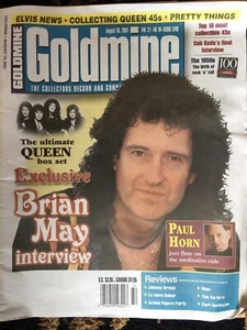 Goldmine Magazine 9-2-01 Brian May/Queen - Bild 1 von 1