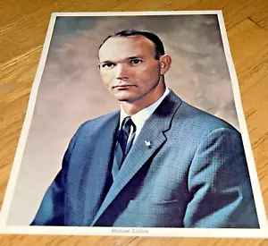 Fotografia a colori ufficiale NASA vintage - ASTRONAUT MICHAEL COLLINS - Foto 1 di 3