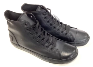 AIRWALK ORIGINAL LEATHER MENS SCHOOL CASUAL HI TOPS GYM BOOT - Picture 1 of 3